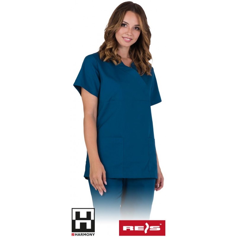 Damska-bluza-ochronna-cienka-bez-guzików - TRISTI-J Damska-bluza-ochronna-cienka-bez-guzików - TRISTI-J