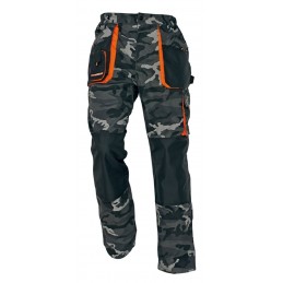 Męskie-spodnie-robocze-poliestrowo-bawełniane-wygodne-i-wytrzymałe - EMERTON-moro