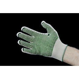 Rękawice-ochronne-dziane-poliamidowo-bawełniane-jednostronnie-nakropione-PVC - JS-GLOVES-ROTBLV