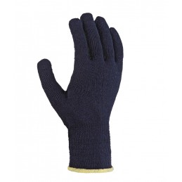 Średniej-grubości-dziane-rękawice-robocze-bawełniano-poliestrowe-nakropione-niebieskim-PVC - TEXXOR-1938