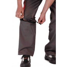 Spodnie-robocze-do-pasa-z-odsuwanymi-nogawkami - DESMAN-2w1