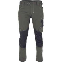 Męskie-spodnie-ochronne-wykonane-z-innowacyjnej-elastycznej-tkaniny-Trifibetex® - NEURUM-CLASSIC-spodnie-ciemnooliwkowy