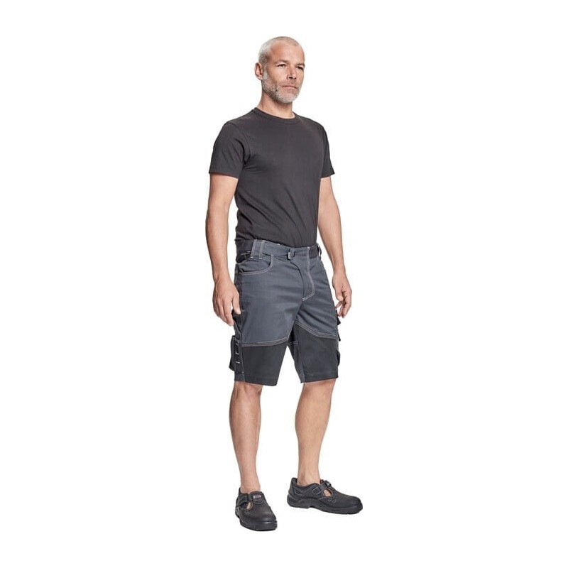 Męskie-krótkie-spodnie-ochronne-z-innowacyjnej-elastycznej-tkaniny-Trifibetex® - NEURUM-CLASSIC-szorty