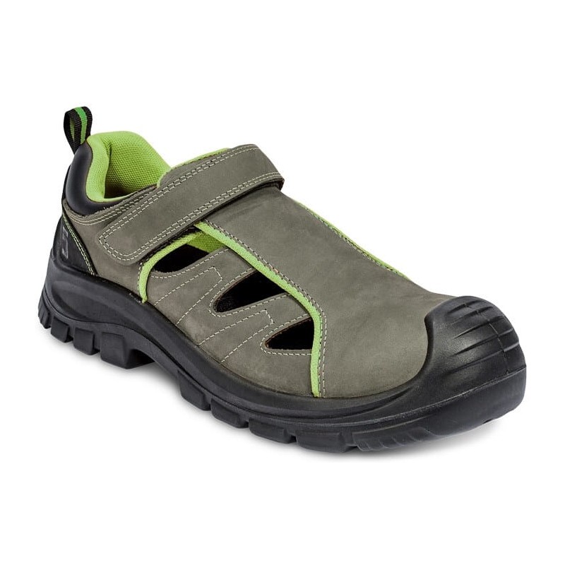 Sandały-bezpieczne-skórzane-z-kompozytowym-podnoskiem-i-kevlarową-wkładką-antyprzebiciową - DERRIL-MF-S1P-SRC