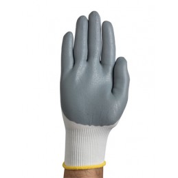 Rękawice-ochronne-wykonane-z-białej-przędzy-nylonowej-powlekane-pianką-nitrylową-chwyt - ANSELL-HYFLEX®11-800