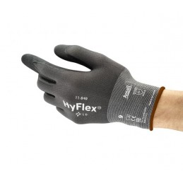 Rękawice-robocze-wykonane-z-przędzy-nylonowej-i-spandexu-powlekane-cienką-pianką-nitrylową - ANSELL-HYFLEX® 11-840