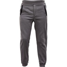 Męskie-spodnie-robocze-dresowe-bawełniano-poliestrowe-z-elastyczną-talią - CREMORNE-DRES-szary