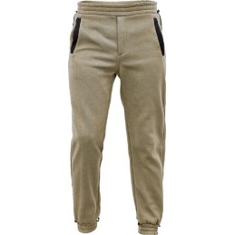 Męskie-spodnie-robocze-dresowe-bawełniano-poliestrowe-z-elastyczną-talią - CREMORNE-DRES-jasnooliwkowy