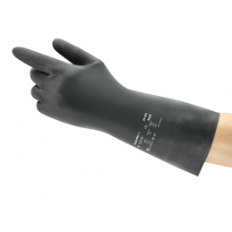 Rękawice-chemoodporne-wykonane-z-gumy-neoprenowej-flokowane-bawełną - ANSELL-NEOTOP®29-500