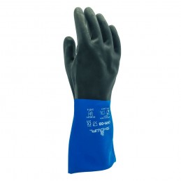 Rękawice-ochronne-wykonane-z-naturalnego-lateksu-z-powłoką-neoprenową-flokowane-bawełną - SHOWA-CHM