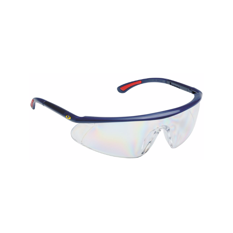 Okulary-ochronne-wykonane-z-poliwęglanu-z-regulacją-długości-zauszników - BARDEN-AF-AS-UV-bezbarwne