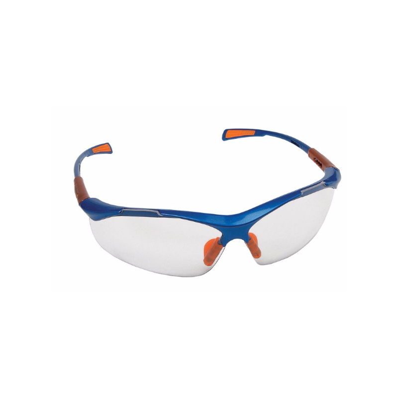 Lekkie-okulary-z-szybkami-poliwęglanowymi-regulowana-długość-ramion-niezaparowujące - NELLORE-IS-bezbarwne