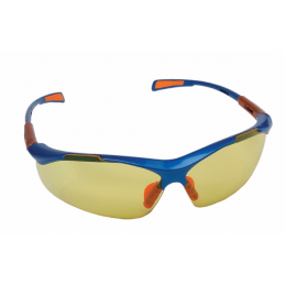 Lekkie-okulary-z-szybkami-poliwęglanowymi-regulowana-długość-ramion-niezaparowujące - NELLORE-IS-żółte