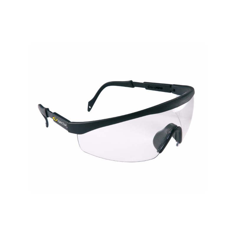 Przeciwodpryskowe-okulary-wykonane-z-poliwęglanu-soczewki-niezaparowujące-regulacja-zauszników - LIMERRAY-IS-bezbarwne