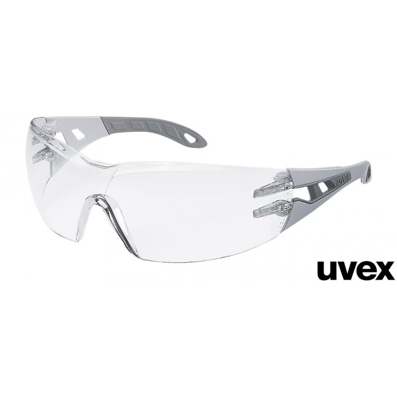 Przeciwodpryskowe-okulary-z-poliwęglanu-niezaparowujące-z-ochroną-UV - UVEX-PHEOS-bezbarwne