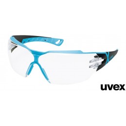 Przeciwodpryskowe-okulary-z-szybką-z-poliwęglanu-niezaparowujące-ochrona-przed-UV-techologia-x-twist - UVEX-PHEOSCX-bezbarwne