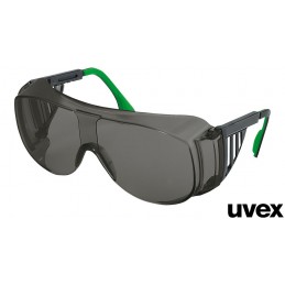 Spawalnicze-okulary-przeciwodpryskowe-z-szybką-z-szarego-poliwęglanu-z-powłoką-infradur - UVEX-WELD-BZ3