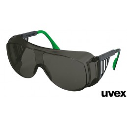 Spawalnicze-okulary-przeciwodpryskowe-z-szybką-z-szarego-poliwęglanu-z-powłoką-infradur - UVEX-WELD-BZ4