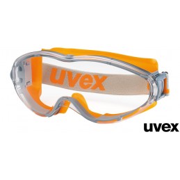 Lekkie-przeciwodpryskowe-gogle-szybka-bezbarwna-niezaparowująca-ochrona-przed-UV - UVEX-ULTRASONIC