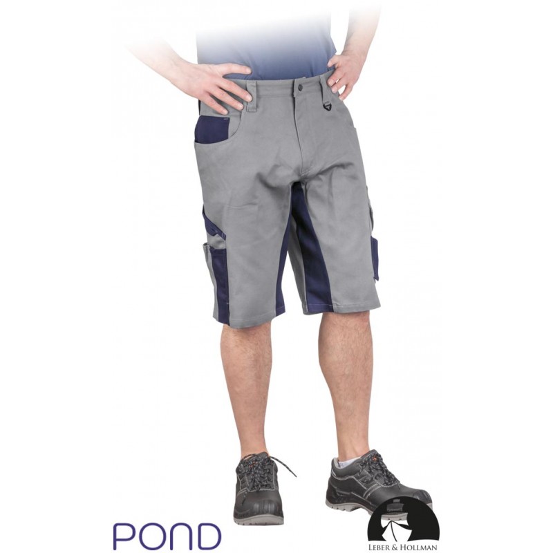 Krótkie-spodnie-ochronne-wykonane-z-tkaniny-bawełnianej - LH-POND-TS