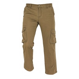Męskie-ocieplane-spodnie-bojówki-wykonane-z-bawełny-ocieplone-polarem      - RAHAN-oliwkowy
