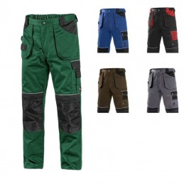 Spodnie-ochronne-do-pasa-bawełniano-poliestrowe-z-dużą-ilością-kieszeni - CXS-ORION-TEODOR