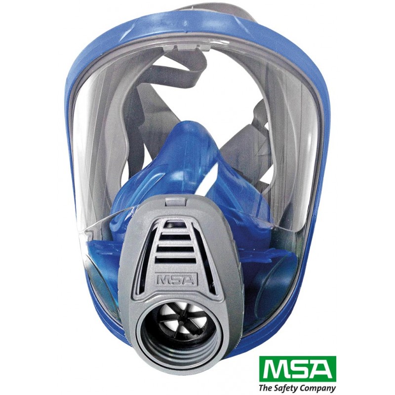 Pełnotwarzowa-maska-wykonana-z-silikonu-z-jednym-złączem-filtra - MSA-ADVANTAGE-3121