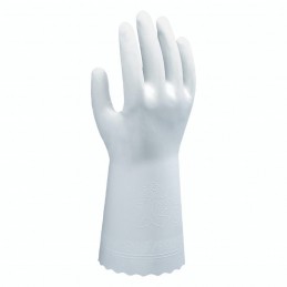 Rękawice-ochronne-wykonane-z-białego-PVC-cienkie-lekkie-niepudrowane-chronią-przed-chemikaliami-szczelne - SHOWA-B0700R