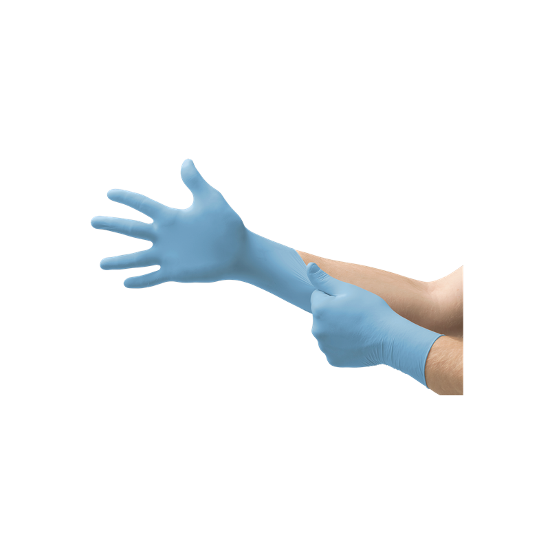 Rękawice-ochronne-jednorazowe-nitrylowe-cienkie-do-pracy-z-produktami-spożywczymi - ANSELL-VERSATOUCH-92-200