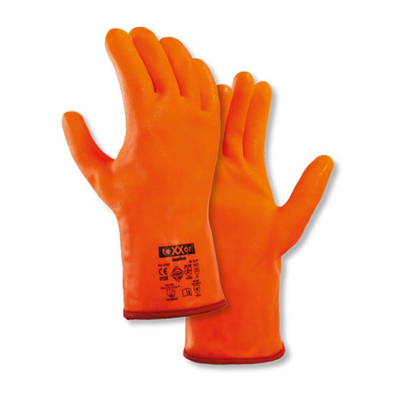 Rękawice-ochronne-ocieplane-powlekane-w-pełni-PVC-odporne-na-chemikalia - TEXXOR-2162