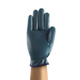 Rękawice-antywibracyjne-bawełniana-wyściółka-wkładka-GELFOM-pełna-powłoka-nitrylowa - ANSELL-ACTIVARMR-07-112-chwyt