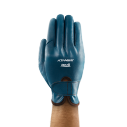 Rękawice-antywibracyjne-bawełniana-wyściółka-wkładka-GELFOM-pełna-powłoka-nitrylowa - ANSELL-ACTIVARMR-07-112-wierzch