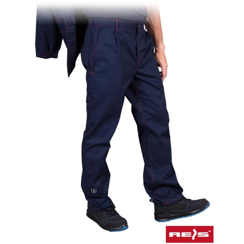 Spodnie-ochronne-antyelektrostatyczne-poliestrowo-bawełniane-z-nicią-antystatyczną - ANTIS-T