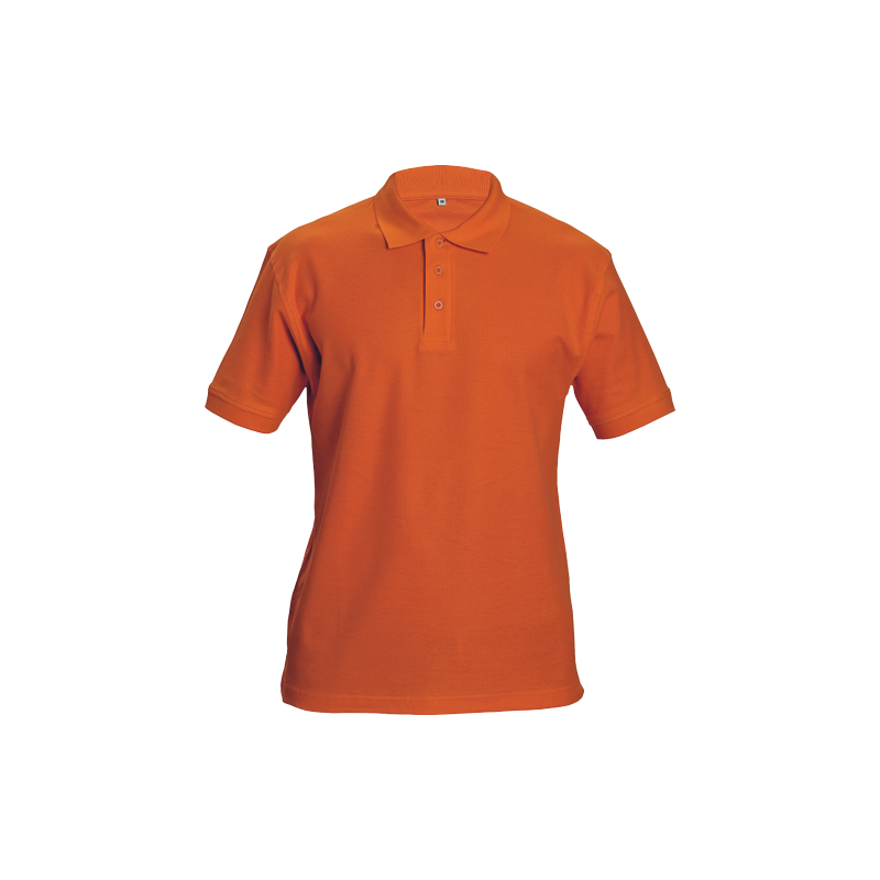 Wysokiej-jakości-koszulka-POLO-bawełniana-unisex - DHANU-pomarańczowy