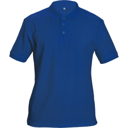 Wysokiej-jakości-koszulka-POLO-bawełniana-unisex - DHANU-royal-niebieski