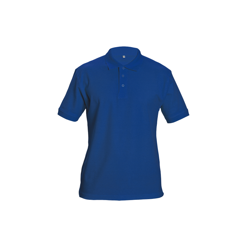 Wysokiej-jakości-koszulka-POLO-bawełniana-unisex - DHANU-royal-niebieski