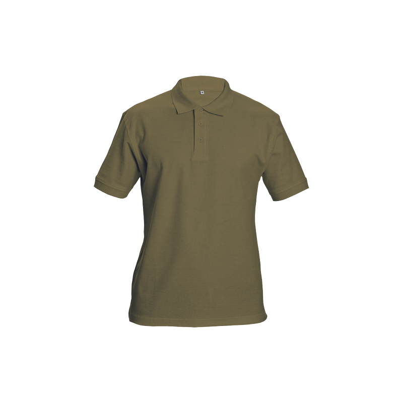 Wysokiej-jakości-koszulka-POLO-bawełniana-unisex - DHANU-oliwkowy