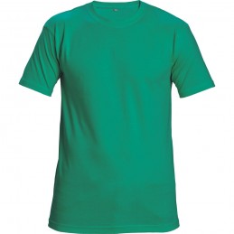 Koszulka-bawełniana-z-krótkim-rękawem - GARAI-zielony