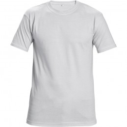 Koszulka-bawełniana-z-krótkim-rękawem - GARAI-biały