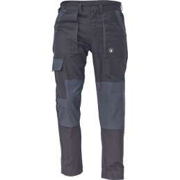 Damskie-spodnie-ochronne-bawełniane-z-elastycznym-pasem - MAX-NEO-LADY-czarny