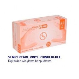 SEMPERCARE CLINIC PF - rękawice ochronne winylowe SEMPERCARE CLINIC PF - rękawice ochronne winylowe