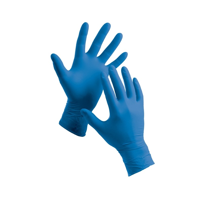 Rękawice-ochronne-jednorazowe-nitrylowe-niepudrowane-pakowane-po-200-sztuk - FF-SPOONBILL-LIGHT