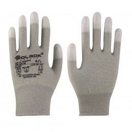 Rękawice-antystatyczne-końce-palców-powlekane-poliuretanem - POLROK-PK-301