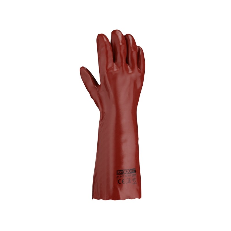Rękawice-ochronne-w-pełni-powlekane-PVC-40-cm - TEXXOR-2172