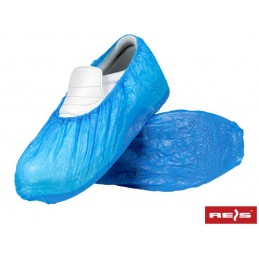 Ochraniacze-na-buty-wykonane-z-folii-polietylenowej - BFOL-niebieski