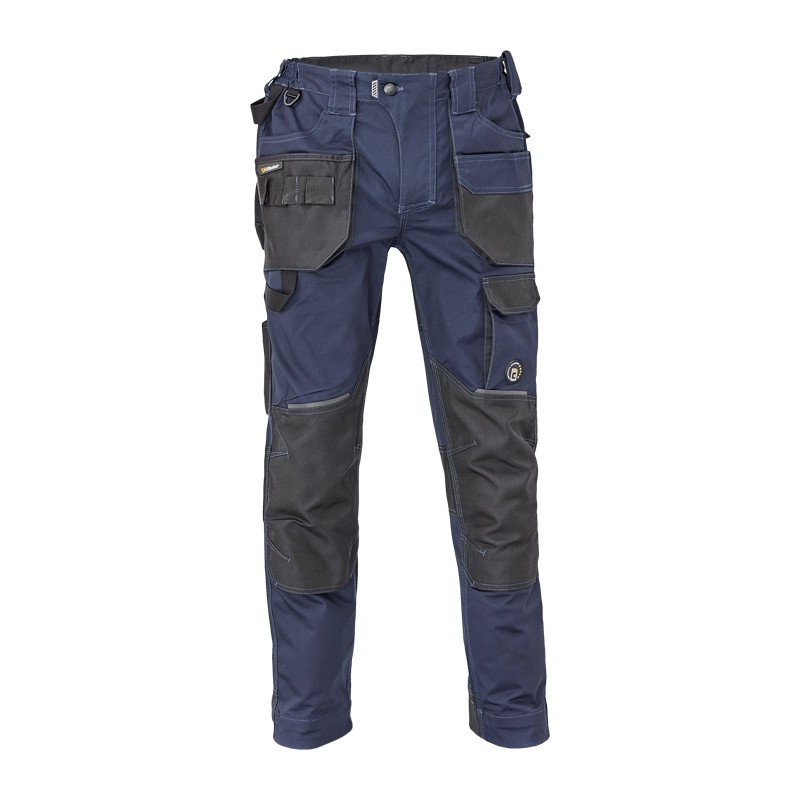 Męskie-spodnie-ochronne-do-pasa-z-innowacyjnej-tkaniny-Trifibetex - DAYBORO-granatowy