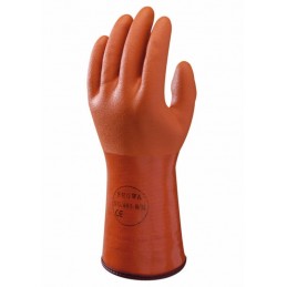 Rękawice-ochronne-powleczone-w-całości-PVC-ocieplone-stałym-wkładem-akrylowym-odporne-na-chemikalia - SHOWA-460