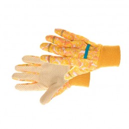 Komfortowe-rękawice-bawełniane-z-nakropieniem-PVC - KIXX-FUNKY-FRUIT