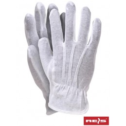 Rękawice-ochronne-bawełniane-białe-typu-frak - RWKBLUX