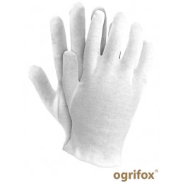 Białe-rękawice-bawełniane - OX-UNDER